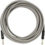 Fender Professional Series Straight to Straight Instrument Cable - 18.6 ft. White Tweed