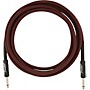 Fender Professional Series Straight to Straight Instrument Cable 10 ft. Red Tweed