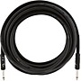 Fender Professional Series Straight to Straight Instrument Cable 18.6 ft. Black
