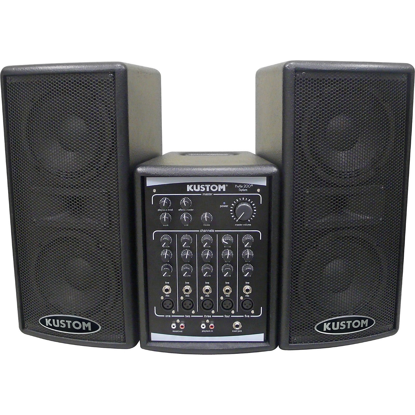 Kustom PA Profile 200 Portable PA System Musician's Friend