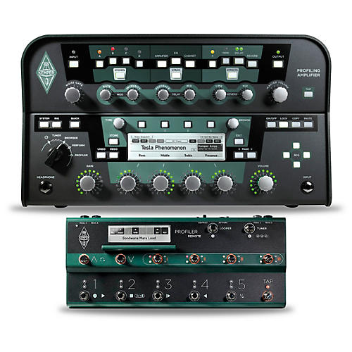 Kemper Profiler PowerHead 600W Class-D Profiling Guitar Amp Head With Remote  | Musician's Friend