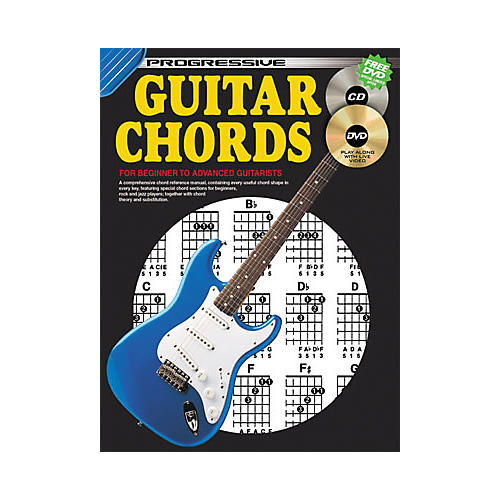 Progressive Guitar Chords Book/CD/DVD