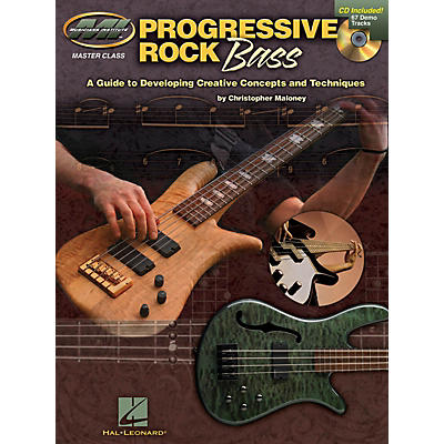 Musicians Institute Progressive Rock Bass Musicians Institute Press Series Softcover with CD Written by Christopher Maloney