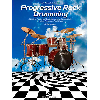 Hal Leonard Progressive Rock Drumming Book w/ Online Audio