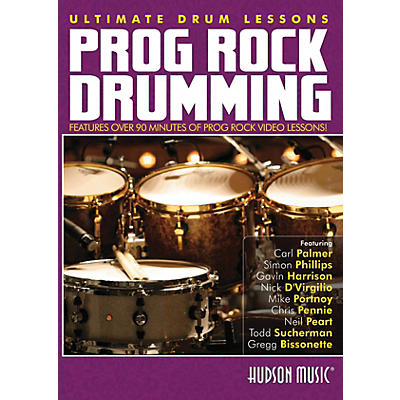 Hudson Music Progressive Rock Ultimate Drum Lessons Series Hudson DVD