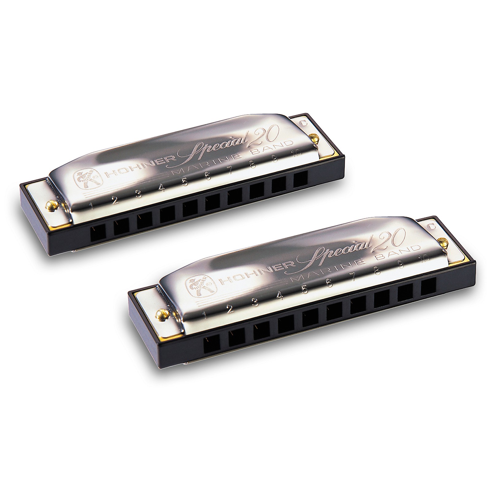 Hohner Progressive Series 560 Special 20 Harmonica (2Pack) G