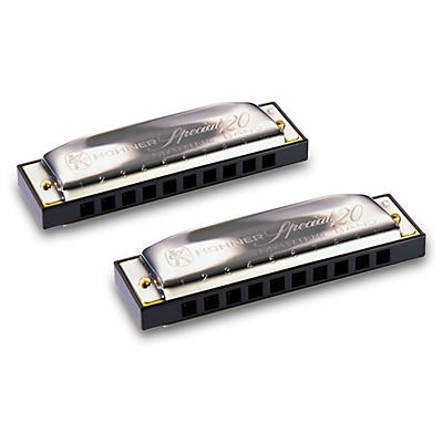 Hohner Progressive Series 560 Special 20 Harmonica (2-Pack)