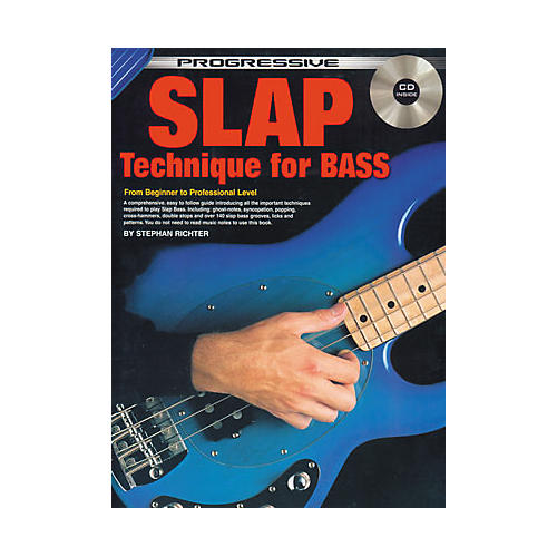 Progressive Slap Technique for Bass (Book/CD)