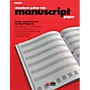 Proline Proline Standard Guitar Tablature Manuscript Paper Pad