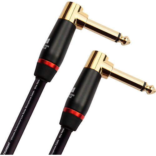 Monster Cable Prolink Bass Instrument Cable Right Angle to Right Angle Condition 1 - Mint 8 in. Black