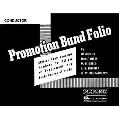 Rubank Publications Promotion Band Folio (Baritone Saxophone) Concert Band Level 2-3 Composed by Various