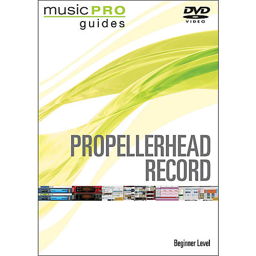 Propellerhead Record Beginner Music Pro Guide Dvd