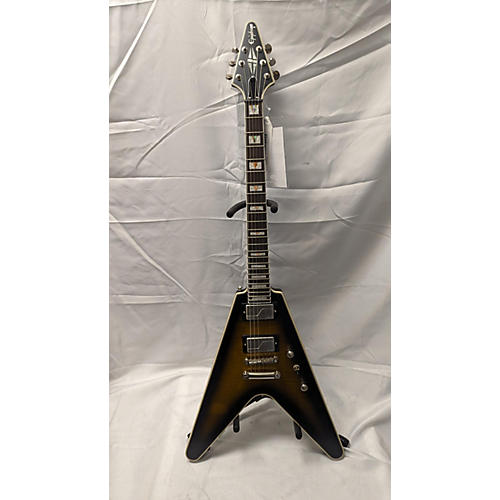 Epiphone Prophecy Flying V Tiger Solid Body Electric Guitar 2 tone burst