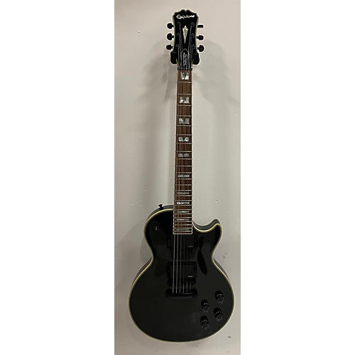 Epiphone Prophecy Les Paul Custom Plus Solid Body Electric Guitar Trans Black