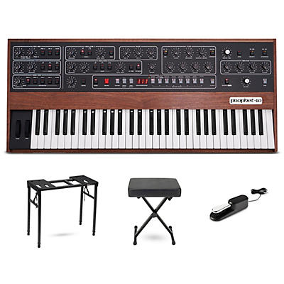 Sequential Prophet-10 10-Voice Polyphonic Analog Synthesizer Stage Bundle