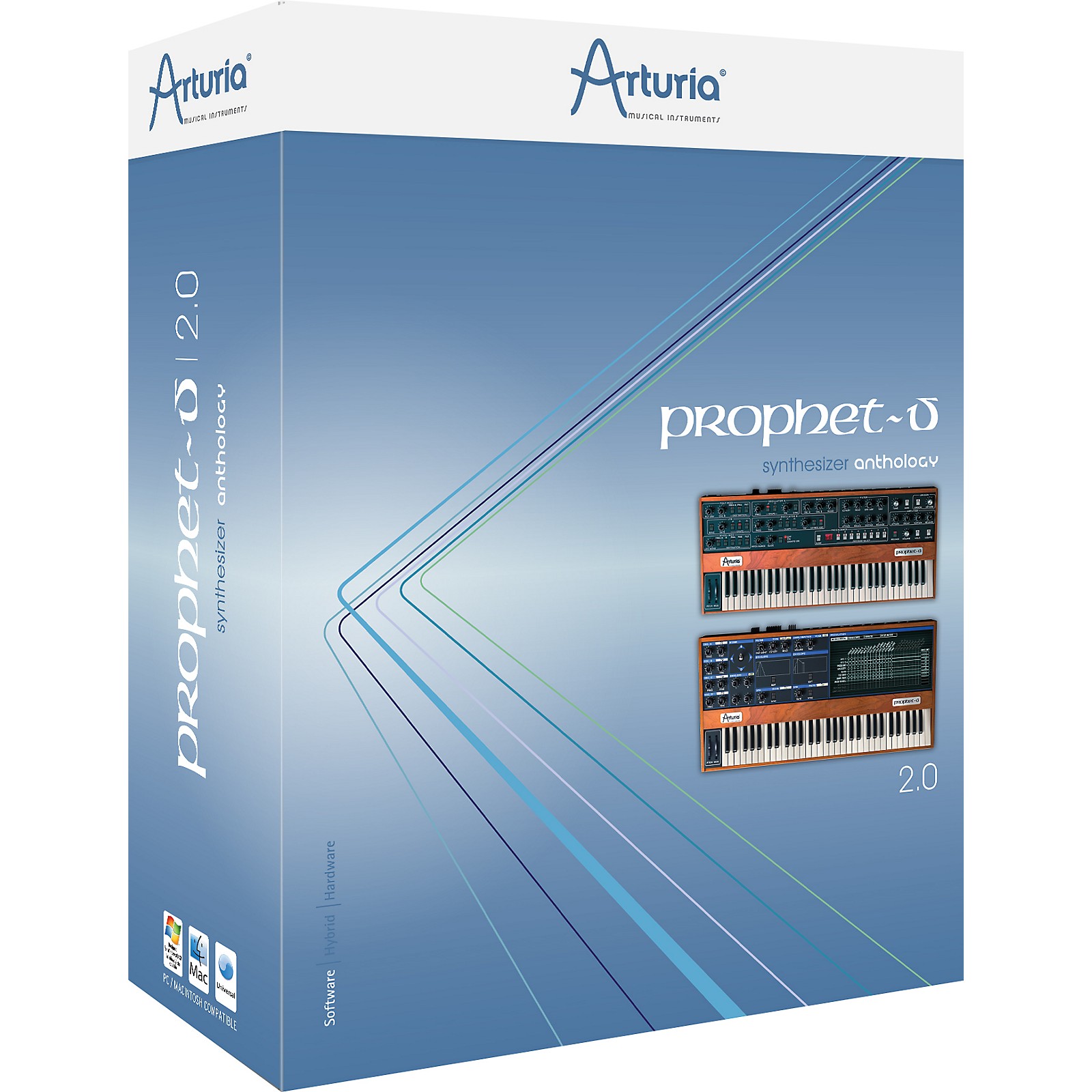 Arturia ProphetV 2.0 Virtual Instrument Software Musician's Friend