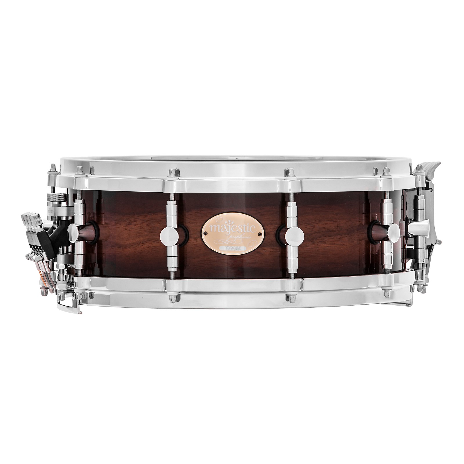 Majestic Prophonic Concert Snare Drum Walnut 14x5 Musician's Friend