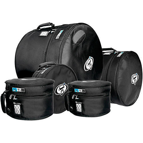 Protection Racket Protection Racket Drum Gig Bag Sets 10x8, 12x9, 16x16, 14X6.5, 22x18 in. Black