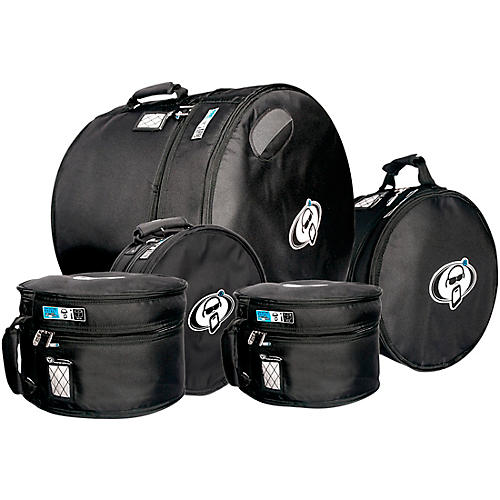 Protection Racket Protection Racket Drum Gig Bag Sets 10x9, 12x10, 14x10, 14x5.5, 22x18 in. Black