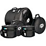 Protection Racket Protection Racket Drum Gig Bag Sets 10x9, 12x10, 14x10, 14x5.5, 22x18 in. Black