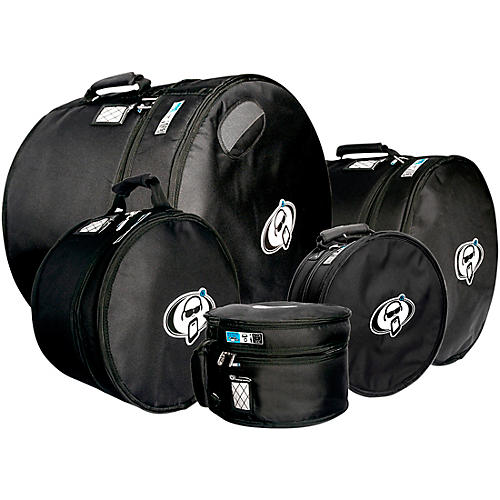 Protection Racket Protection Racket Drum Gig Bag Sets 13x9, 16x16, 18x16, 14x6.5, 24x18 in. Black