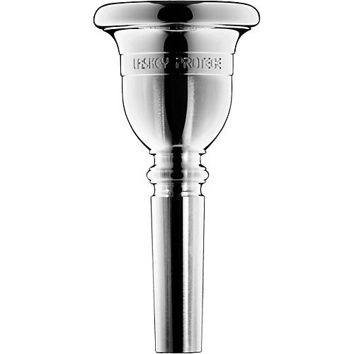 Laskey Protege Series American Shank Tuba Mouthpiece in Silver