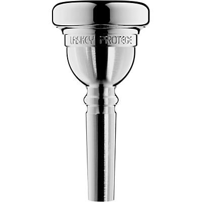 Laskey Protege Series Small Shank Trombone Mouthpiece in Silver