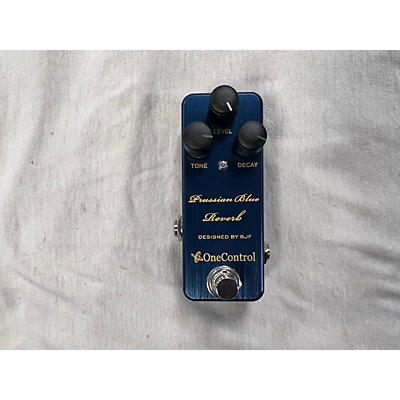 One Control Prussian Blue Reverb Effect Pedal