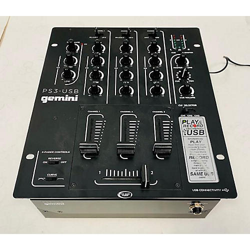 Gemini Ps3-usb DJ Mixer