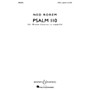 Boosey and Hawkes Psalm 110 SATB a cappella composed by Ned Rorem