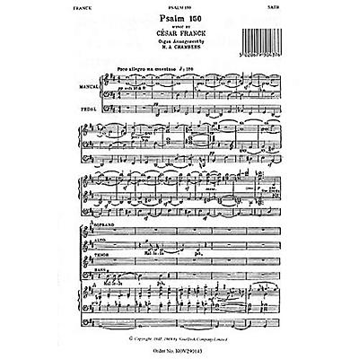 Novello Psalm 150 SATB Composed by Cesar Franck Arranged by H.A. Chambers