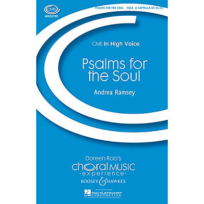 Boosey and Hawkes Psalms for the Soul (CME In High Voice) SSAA A CAPPELLA composed by Andrea Ramsey