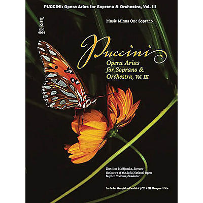Music Minus One Puccini Arias for Soprano with Orchestra - Volume III Music Minus One Series  by Giacomo Puccini