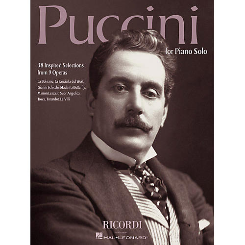 Ricordi Puccini for Piano Solo (38 Inspired Selections from 9 Operas) Misc Series