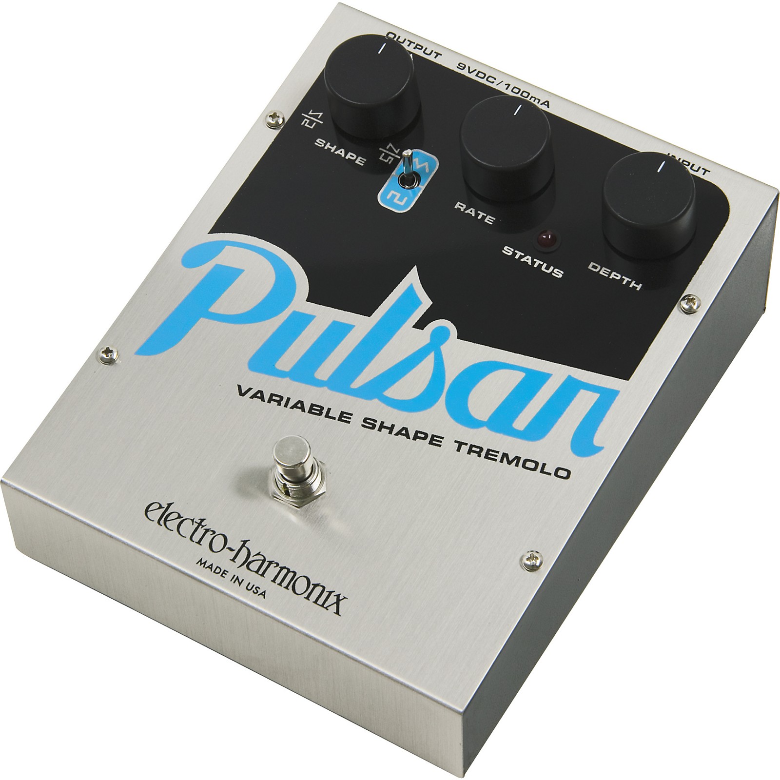 ElectroHarmonix Pulsar Variable Shape Tremolo Pedal Musician's Friend