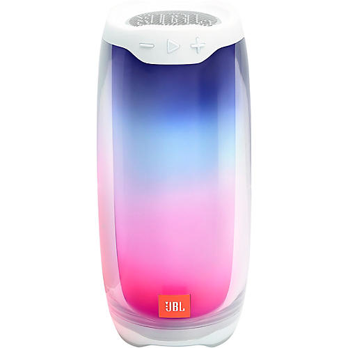 JBL Pulse 4 Waterproof Portable Bluetooth Speaker With Built-in Light Show Condition 1 - Mint White