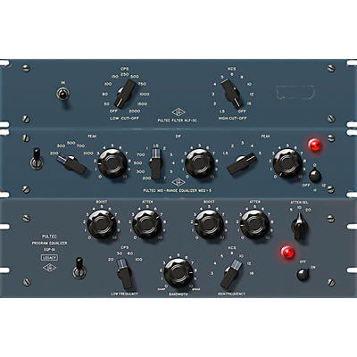 Universal Audio Pultec Passive EQ Collection - UADx and UAD-2 Plug-ins (Software Download)