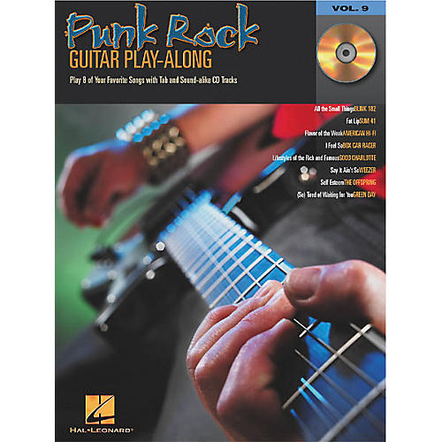 Punk Rock Guitar Play-Along Series Book with CD