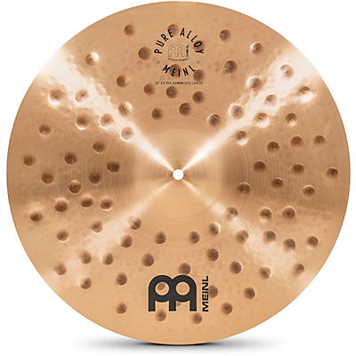 MEINL Pure Alloy Extra Hammered Crash Cymbal