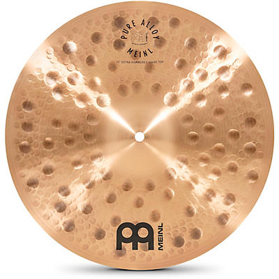 MEINL Pure Alloy Extra Hammered Hi-Hat Pair