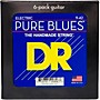 DR Strings Pure Blues Pure Nickel Electric Guitar Strings 6-Pack Light (9-42)