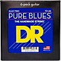 DR Strings Pure Blues Pure Nickel Electric Guitar Strings 6-Pack Medium (10-46)