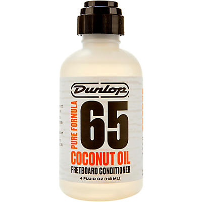 Dunlop Pure Formula 65 Coconut Oil Fretboard Conditioner - 4 oz