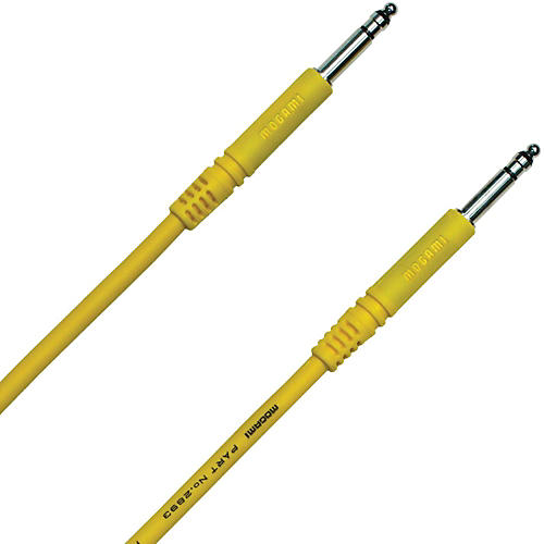 Mogami Pure Patch TT-TT Patch Cable Yellow 6 in.