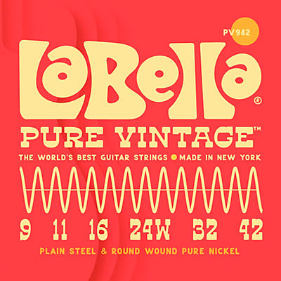 La Bella Pure Vintage Electric Guitar Strings