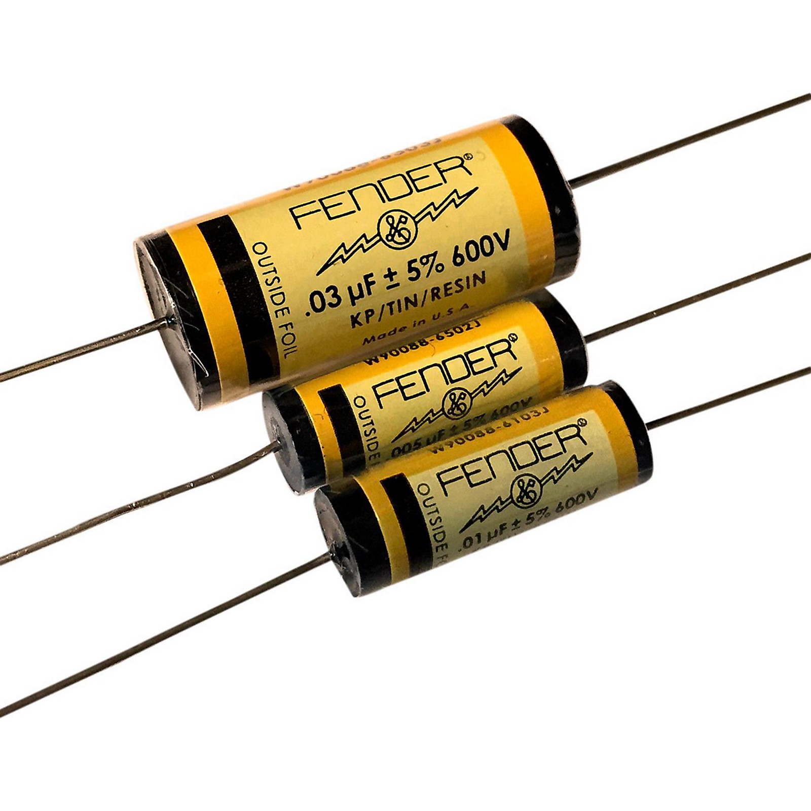 Fender Pure Vintage YELLOW Amplifier Capacitors | Musician's Friend