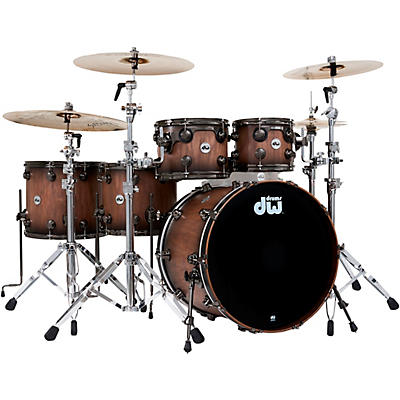 DW Pure Walnut 5-Piece Drum Shell Pack -