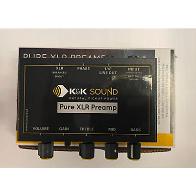 K&K Pure XLR Preamp Guitar Preamp