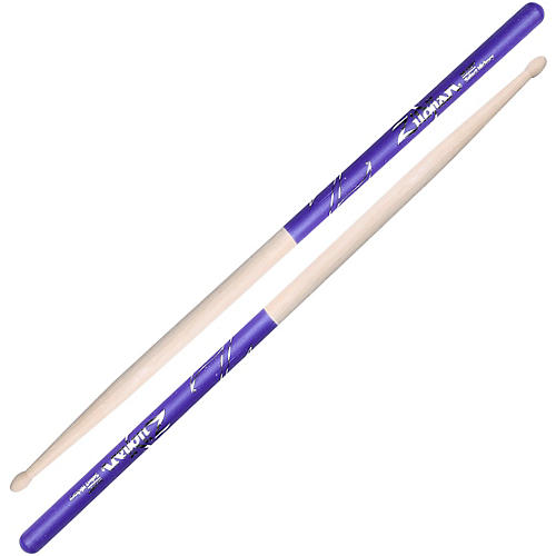 Zildjian Purple DIP Drum Sticks 5A Wood