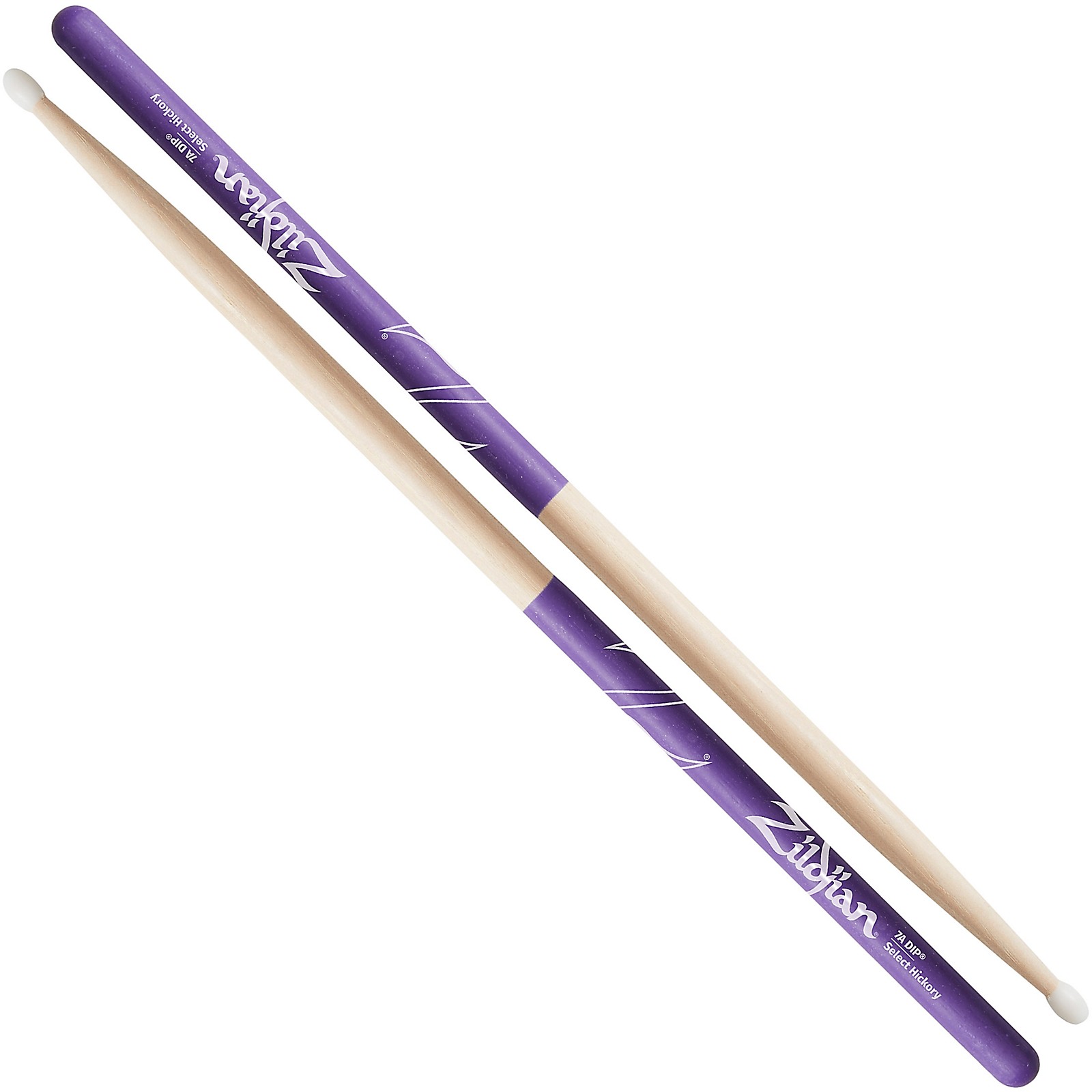 Zildjian Purple DIP Drum Sticks Nylon 7A Musician's Friend